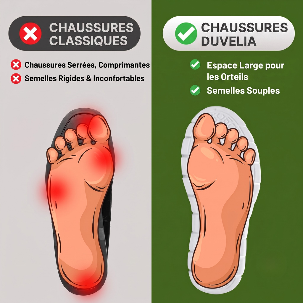 Duvelia™ Pro — Confort Extrême pour Longues Journées