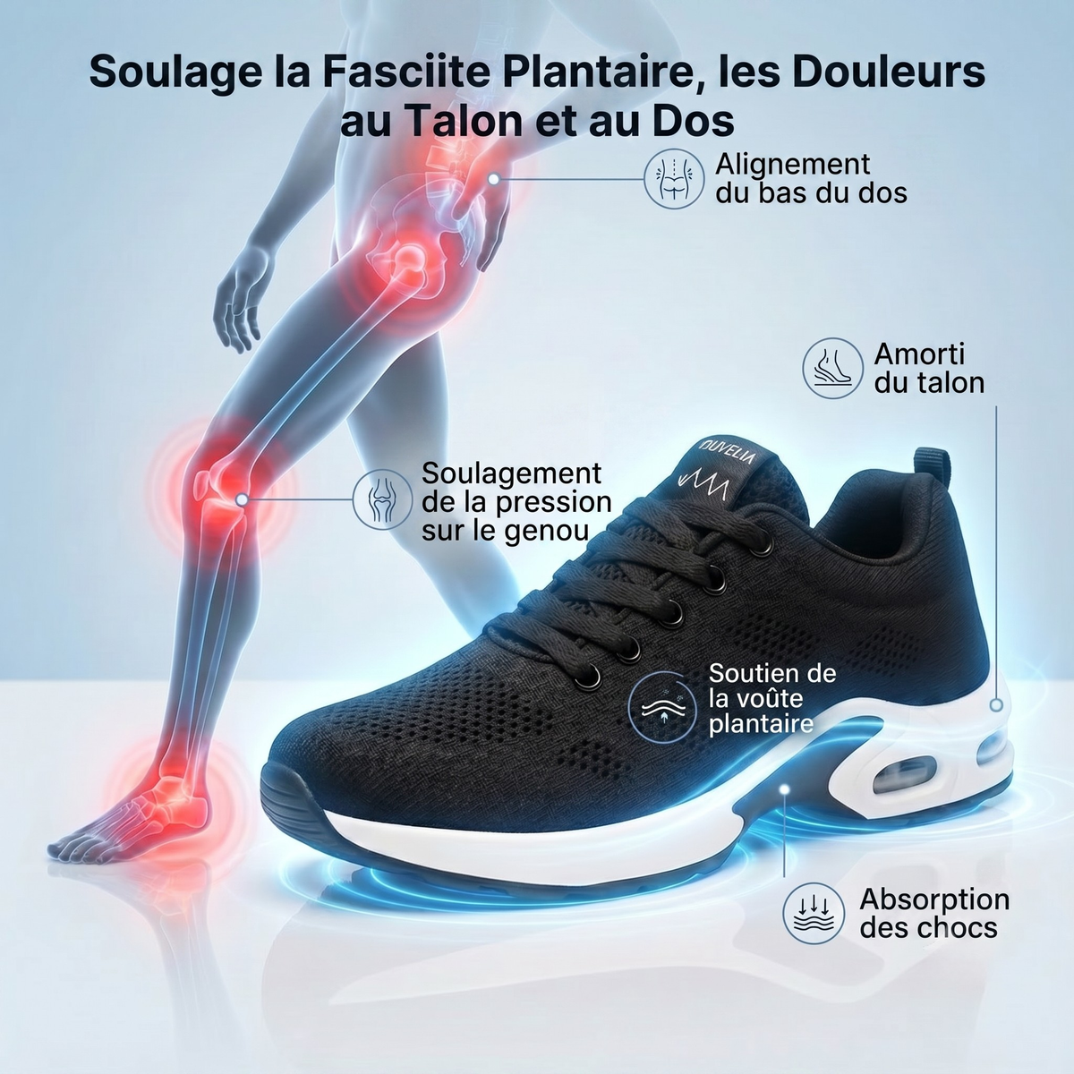 Duvelia™ Pro — Confort Extrême pour Longues Journées